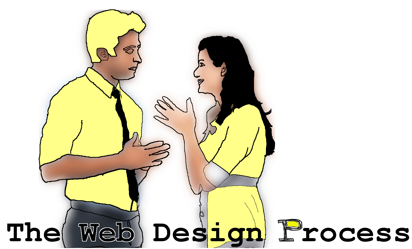 The web design process